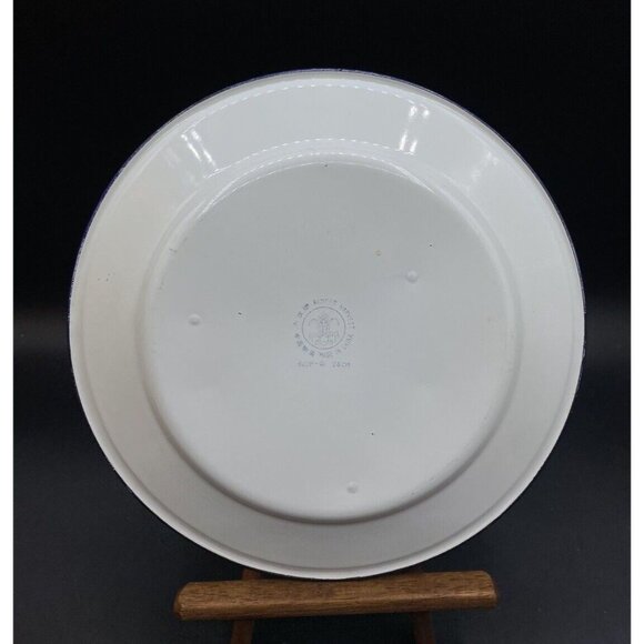 Bumper Harvest Panda Bamboo 9 1/4” Enamelware 602P- 01 Plate - Picture 3 of 6